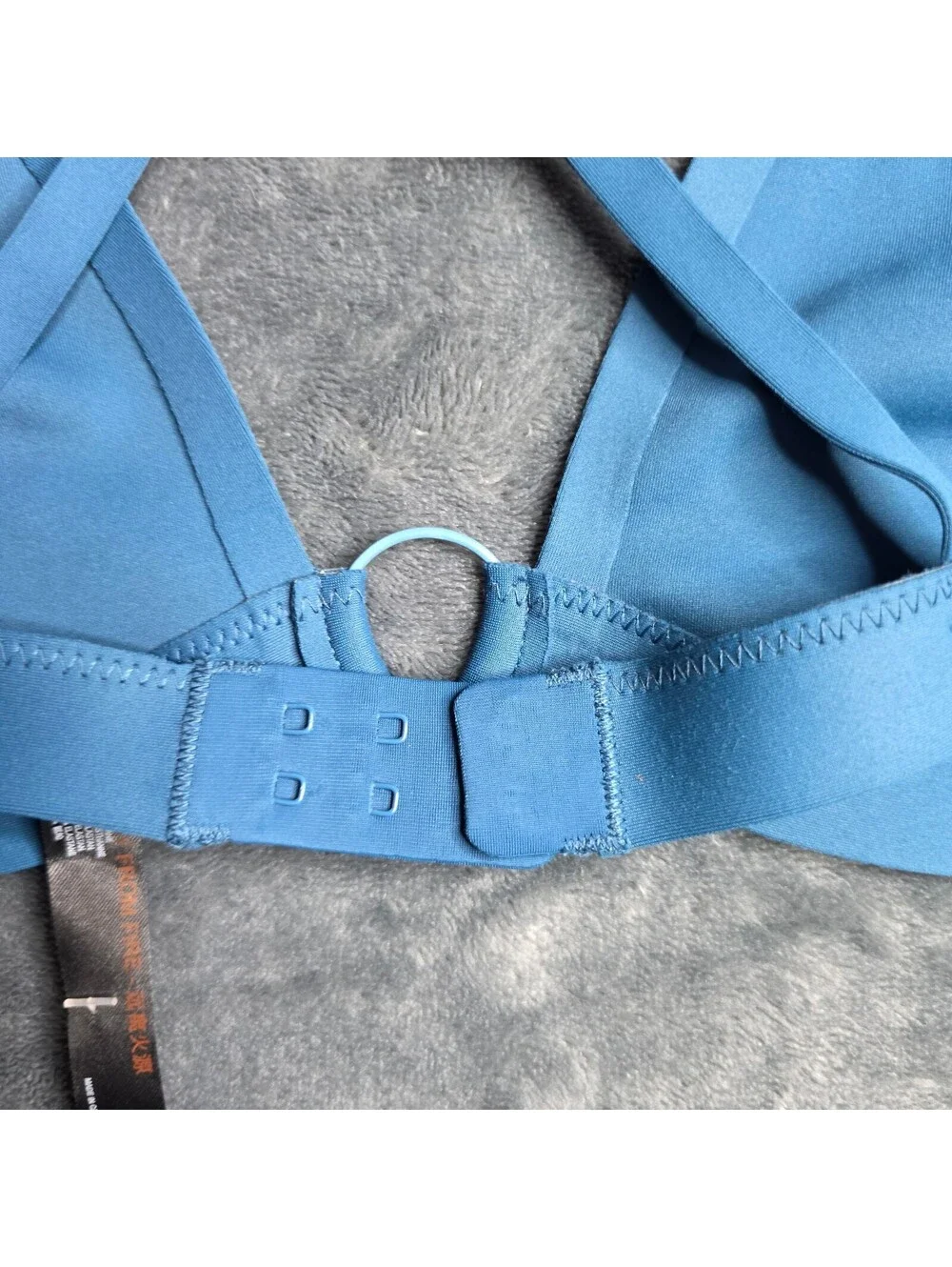 Free People Intimately Oh Scuba Bralette Midnight Cowboy Bra Sz XS NWT